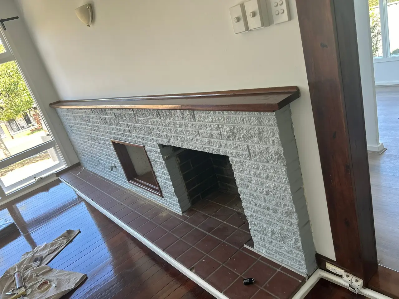 Custom Fireplace Feature
